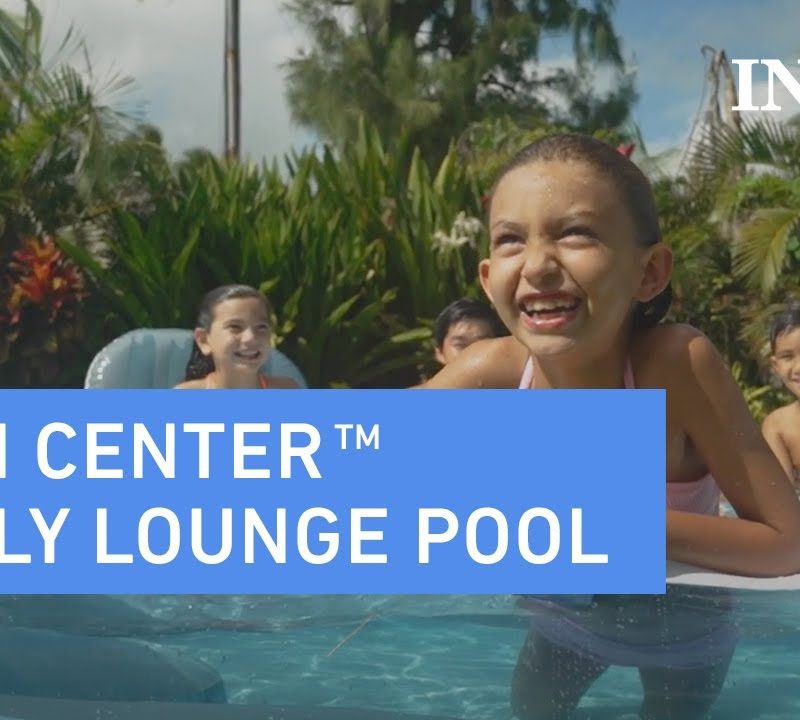 screenshot of Intex Swim Center Family Lounge Pool video