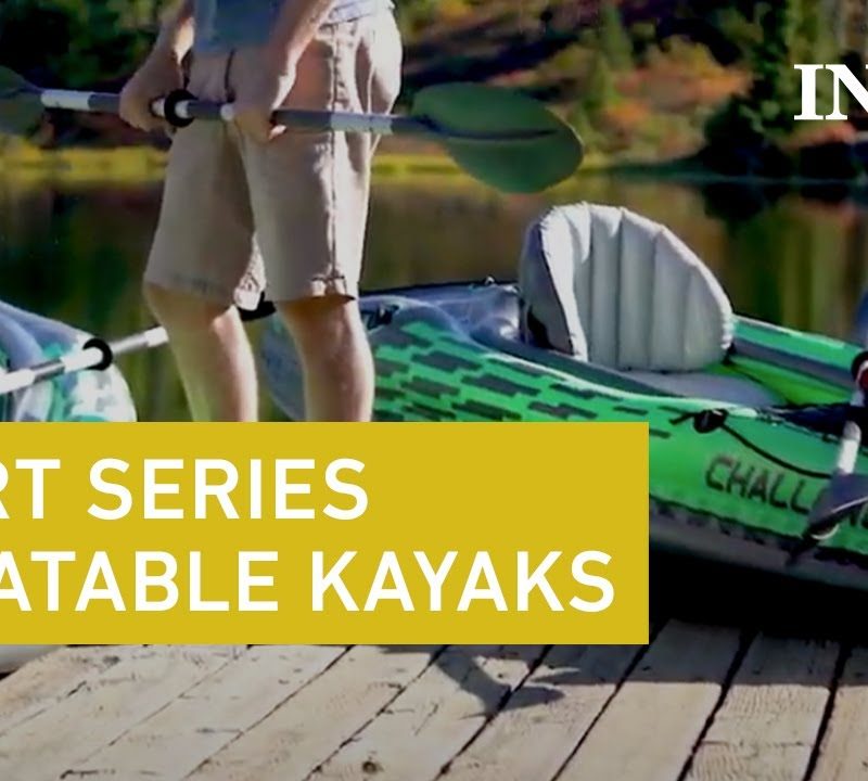 screenshot of Intex Inflatable Kayak video