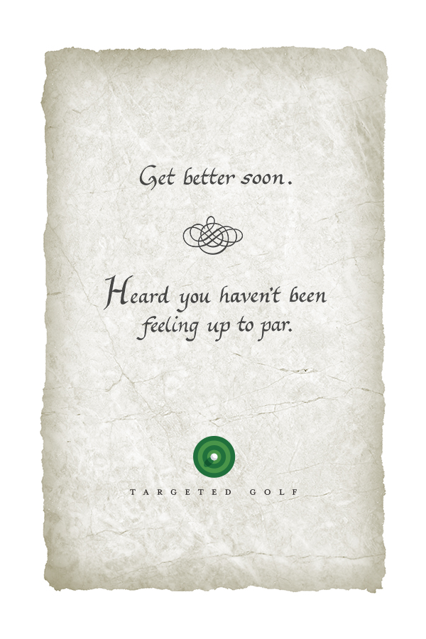 A mailer for Targeted Golf