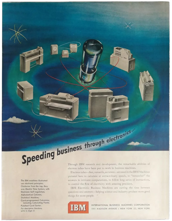 1950 IBM Advertisement