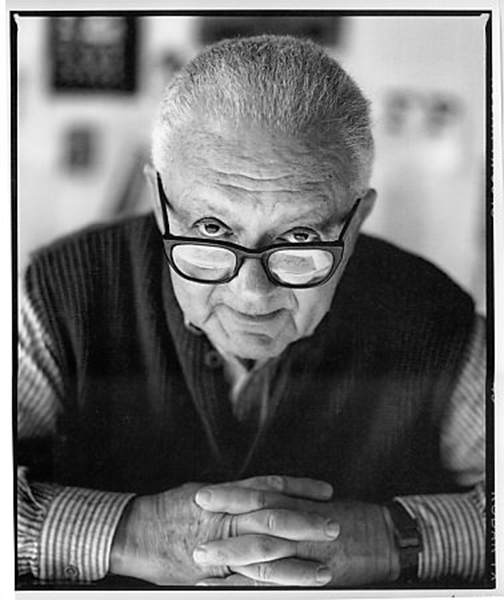 Portrait of Paul Rand by Peter Arnell