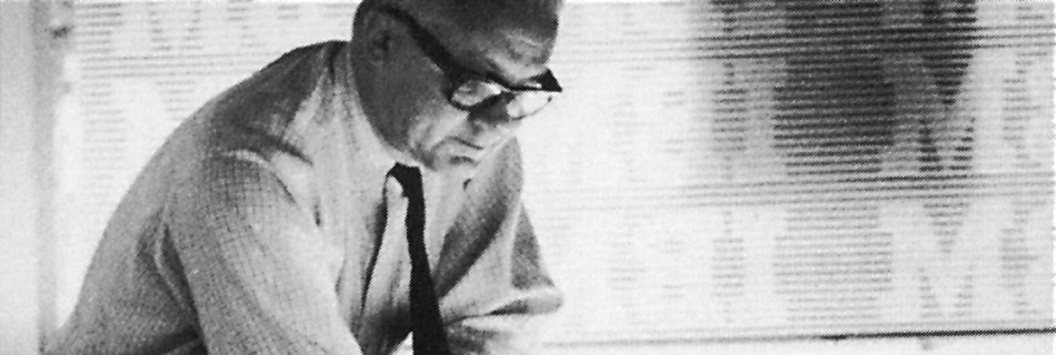 Paul Rand at IBM Office