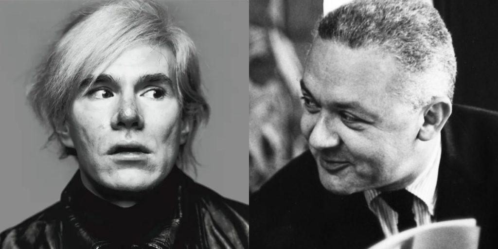 Andy Warhol and Paul Rand
