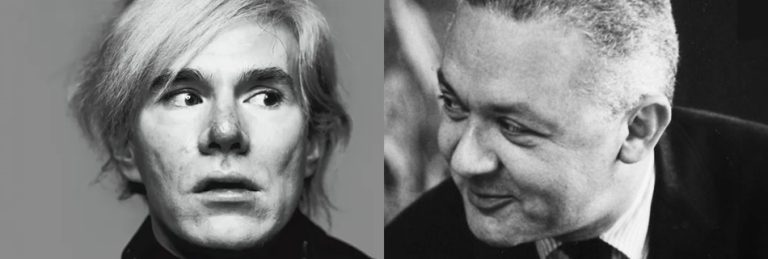 Andy Warhol and Paul Rand