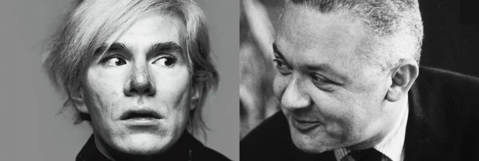 Andy Warhol and Paul Rand