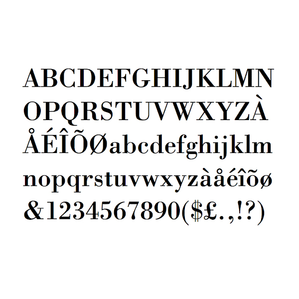 Bodoni