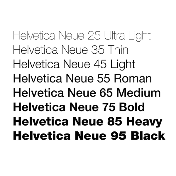 Helvetica Neue