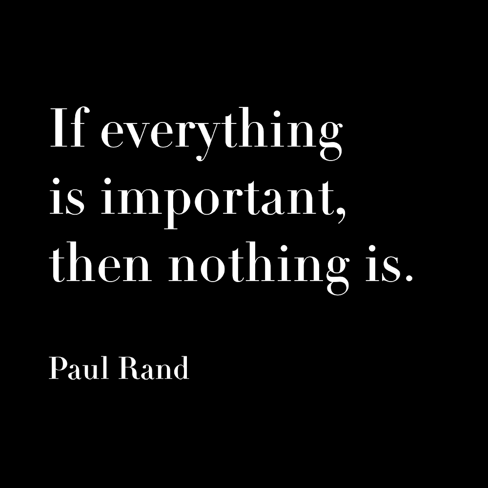 A quote by Paul Rand