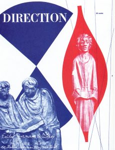 Paul Rand's cover for Direction Magazine December 1939 issue