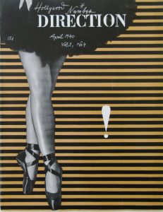 Paul Rand's cover for Direction Magazine April 1940 issue