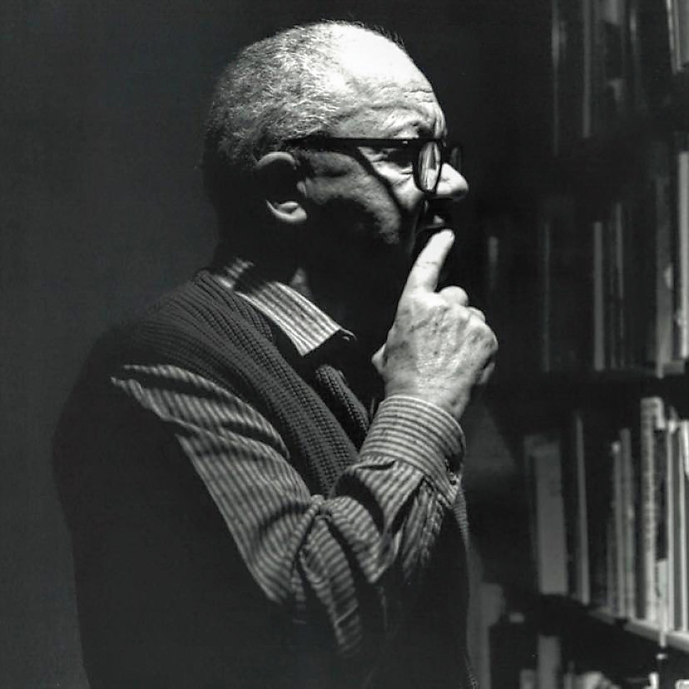 Portrait of Paul Rand by Peter Arnell