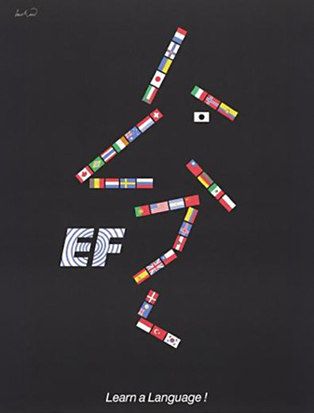 Poster for EF by Paul Rand