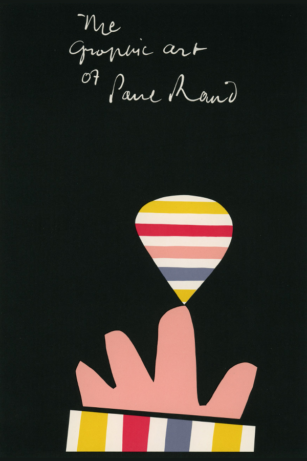 A poster for Paul Rand IBM Gallery Exhibit
